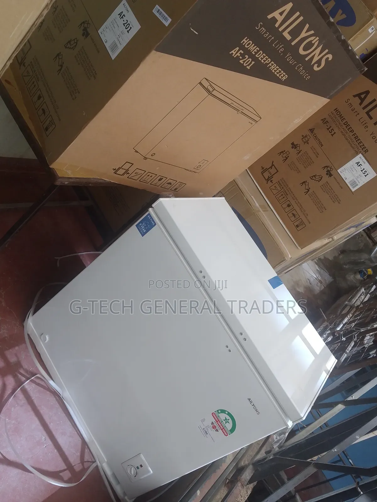 Ailyons 200l Energy Saver Chest Freezer