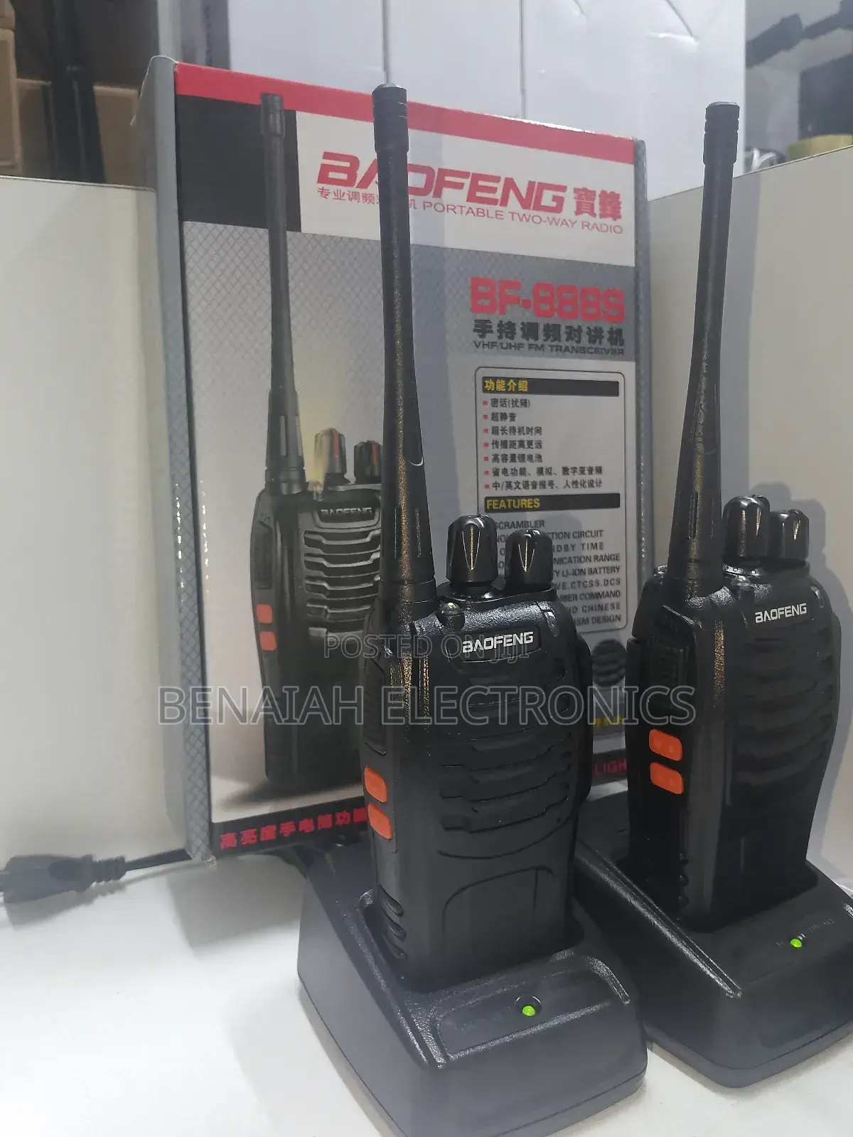 Walkie Talkie 888s Baofeng With Battery Save