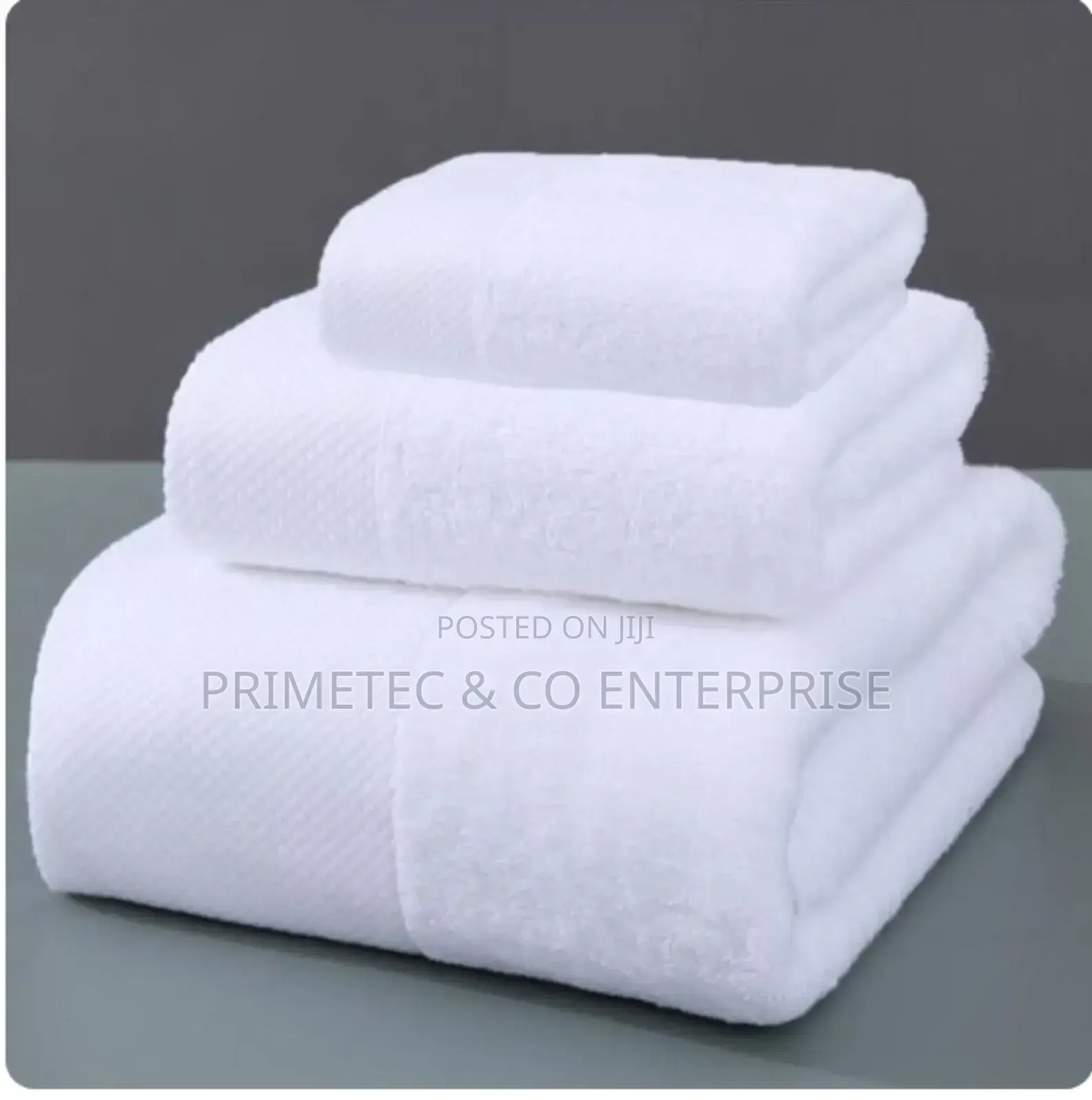 Milk White 3 PCS/Set Hotel Quality White Shower Towels