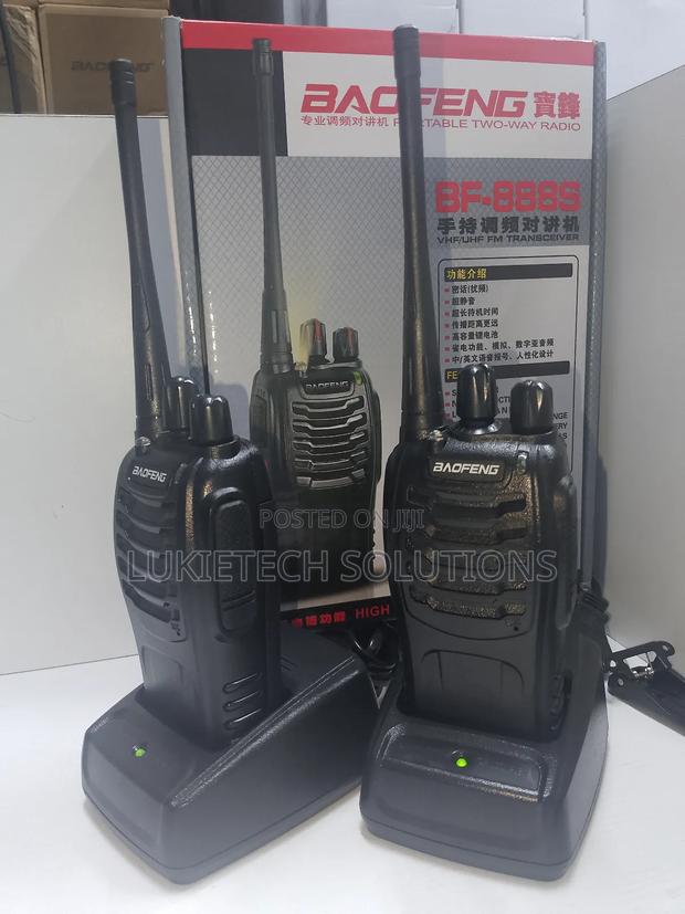 888 S Baofeng Walkie Talkie Radio(Reporting Command Number - main view