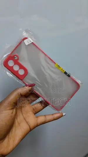 My Choice Case for Samsung Galaxy S21 Transluscent -Red
