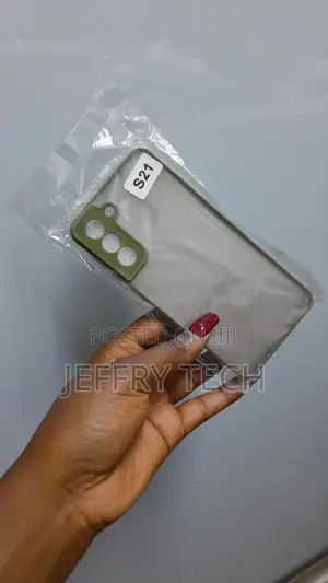Tokifu My Choice Case for Samsung S21 Transluscent-Green