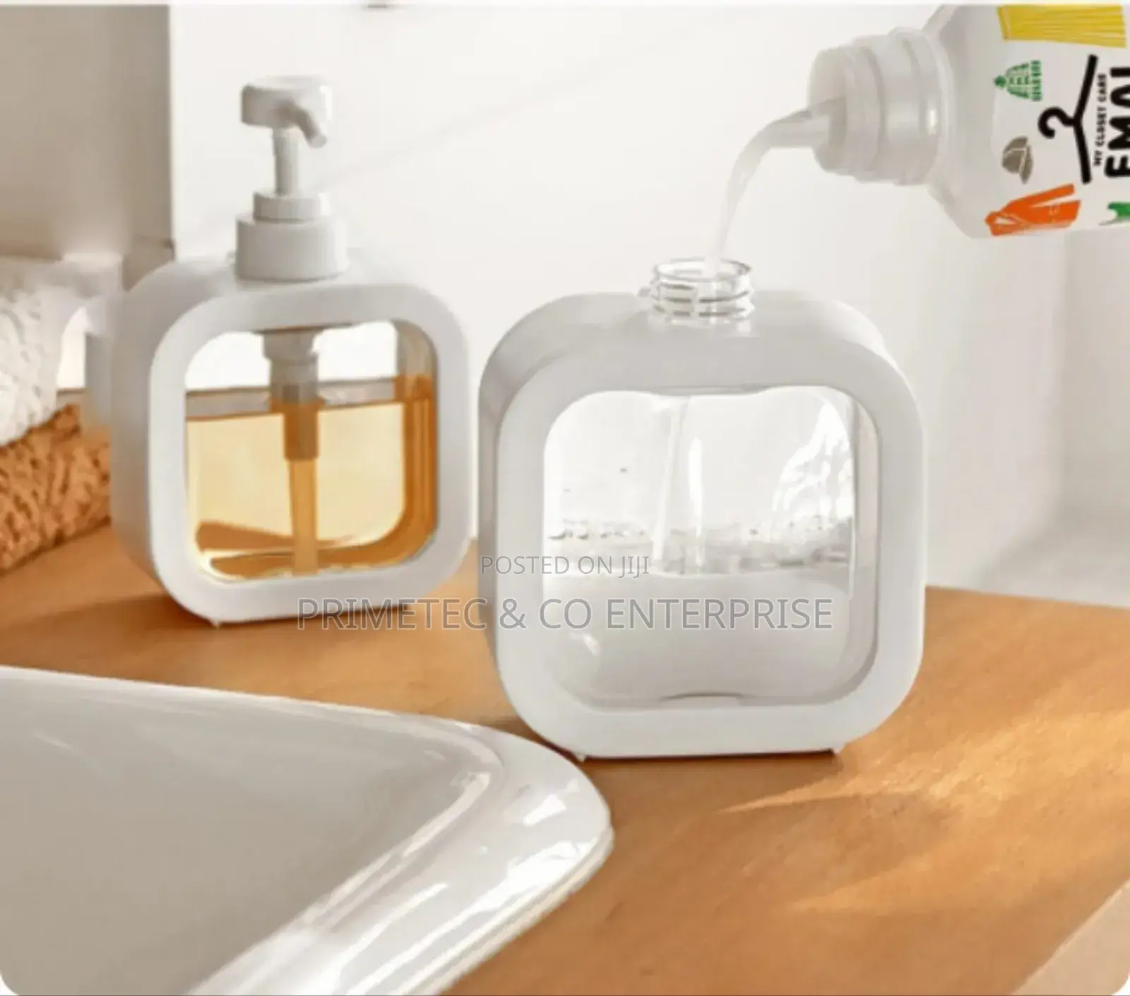 Refillable Liquid Soap Dispenser