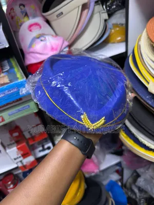 Royal Blue Hostess Stewardess Hats