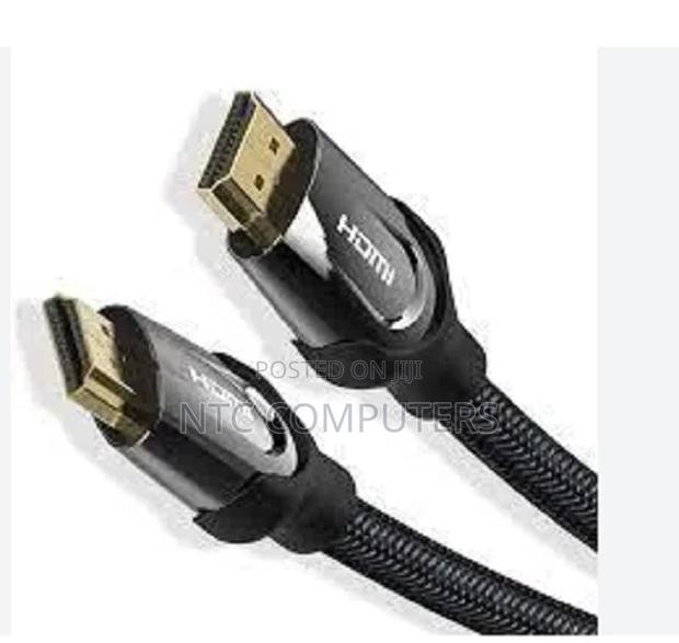 Vention Nylon Braided Hdmi Cable 1.5m Black Metal Type