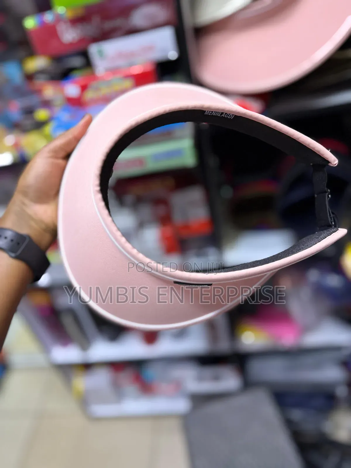Pink Quality Sun Visor Caps