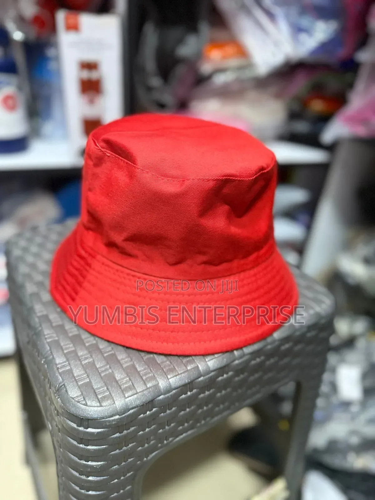 Red Unisex Bucket Hats