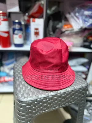 Maroon Unisex Bucket Hats
