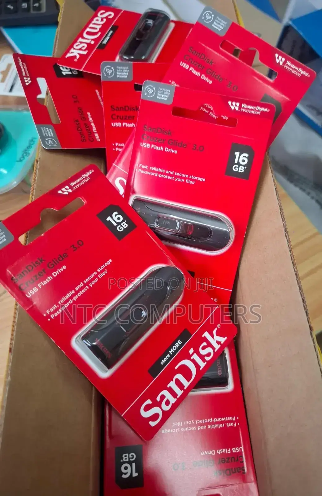 Sandisk Cruzer Glide Flashdisk - 16gb