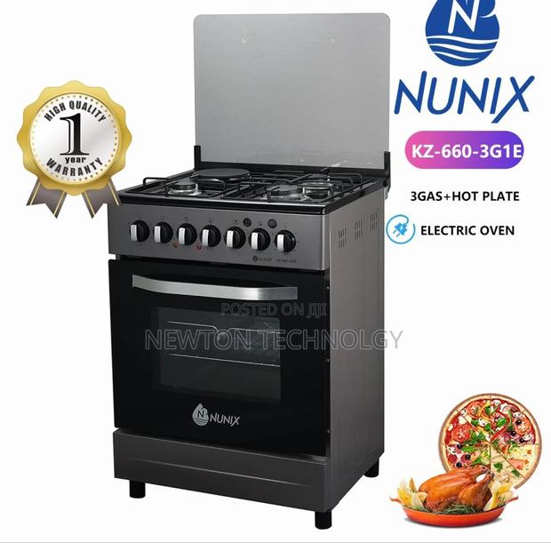 Nunix 50*55 3+1 Standing Cooker With Electric Oven at 18500