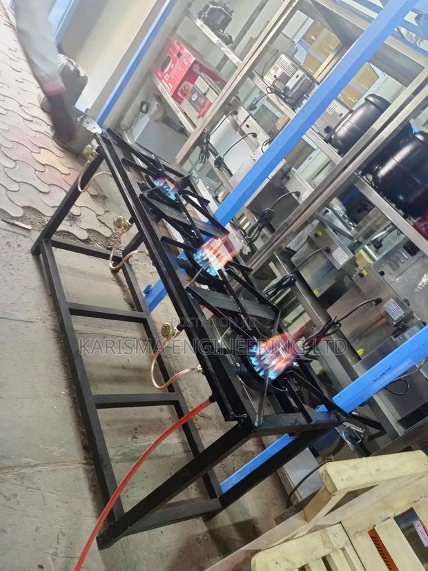 Mild Steel 3 Burner Cooker