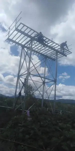 Pressed Steel Tank and Steel Tower Installation