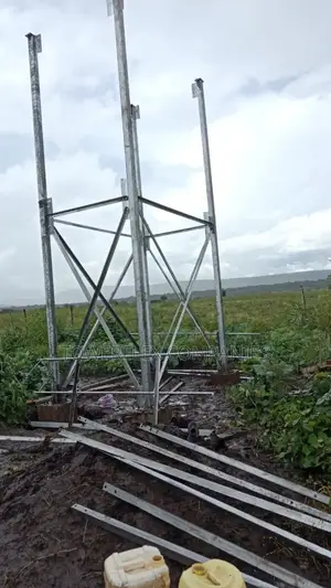 Pressed Steel Tank and Steel Tower Installation