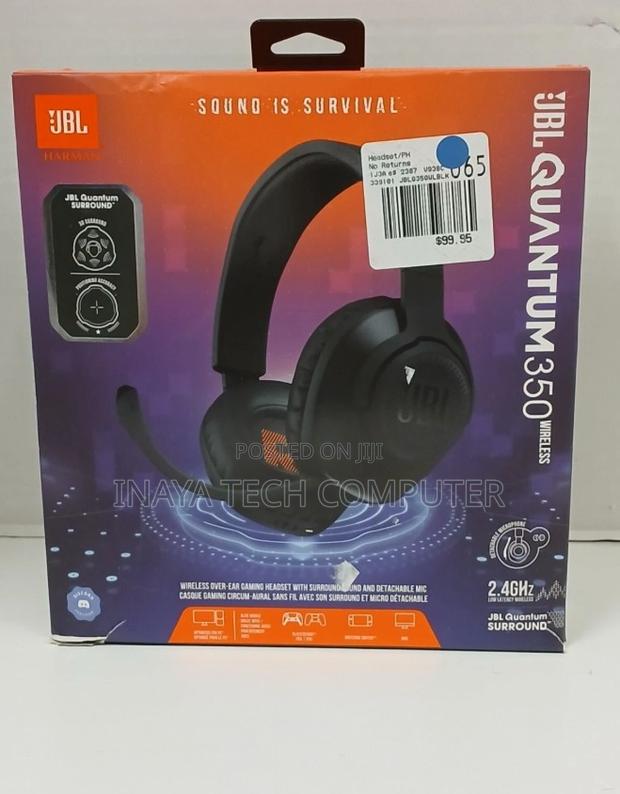 JBL Quantum 350 Wireless Gaming Headset - main view