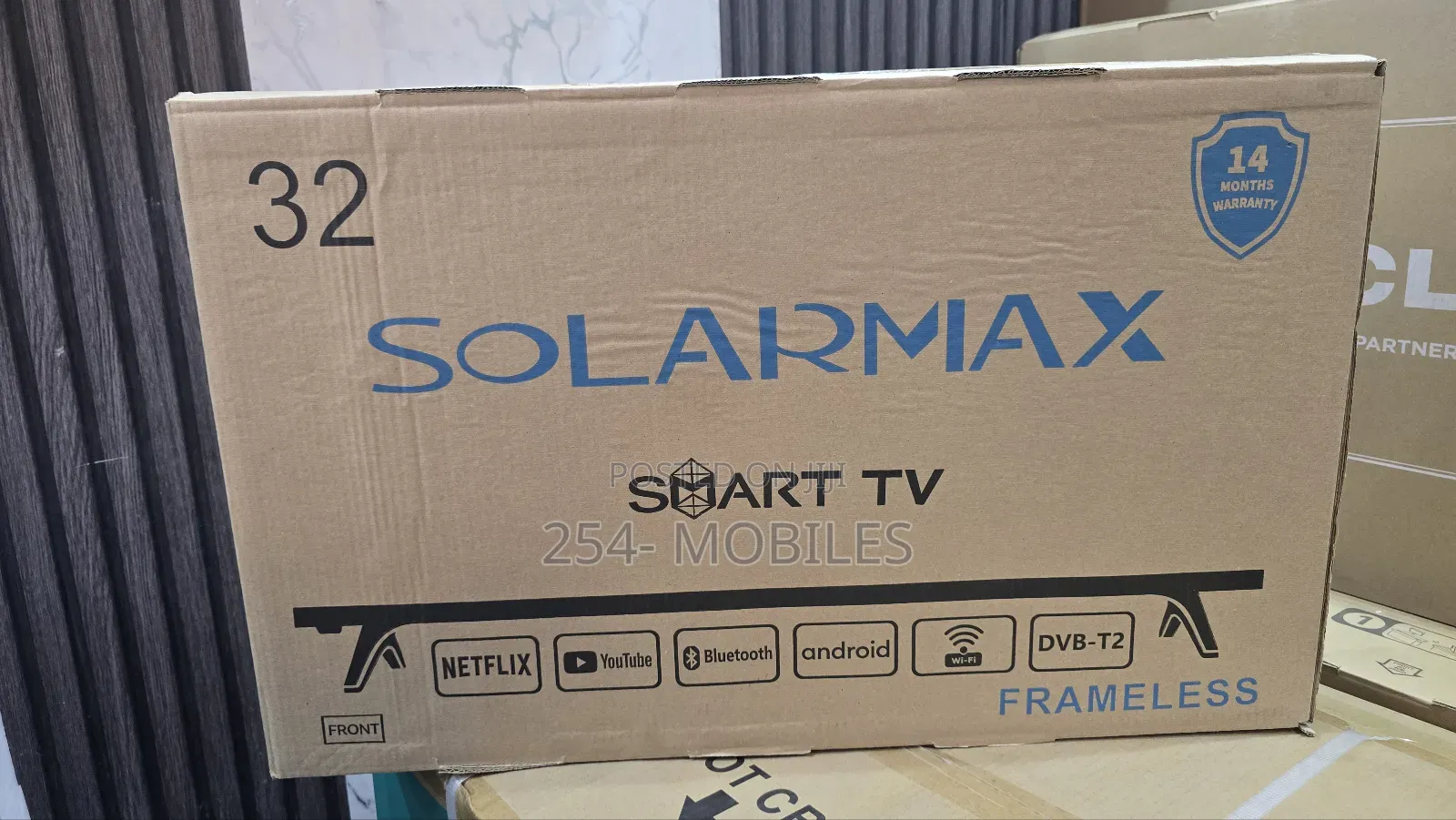 Zoom ￼ ￼ Solarmax 32” Smart Android Frameless Led Tv |