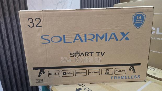 Zoom ￼ ￼ Solarmax 32” Smart Android Frameless Led Tv | - thumbnail 3