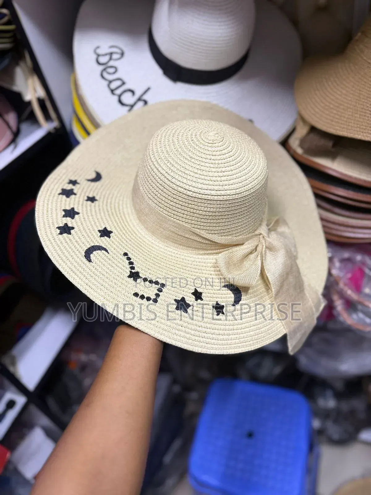 Beige Women's Straw/Beach Hats