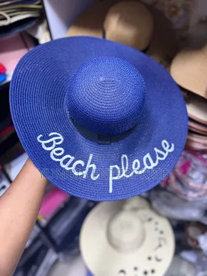 Navy Blue Quality Beach Please Women's Hats for the Beach