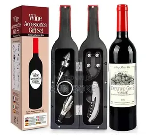 5pcs Bottle Shaped Wine Opener Gift Wine Bottle