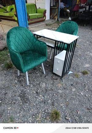 Manicure Set, Marble Table, Green Seats - thumbnail 2