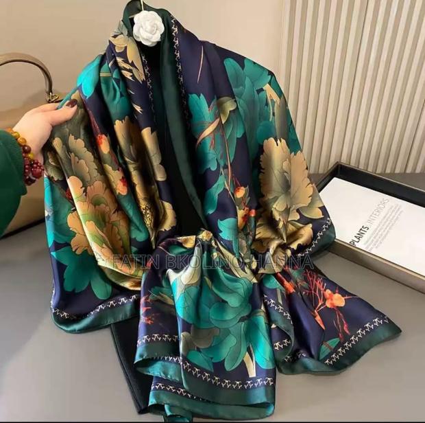 New Silky Material Scarf - thumbnail 2