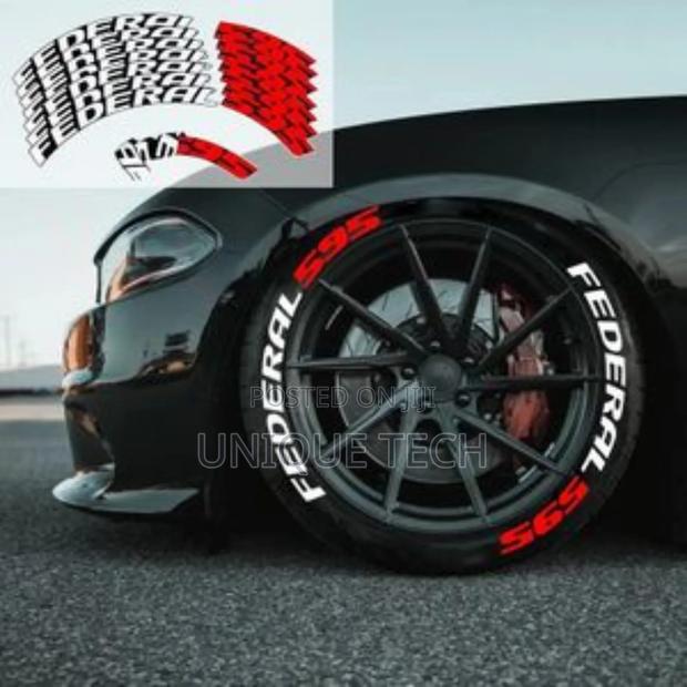 Federal Tyre Stickers – 8 PCS Set for a Custom Look