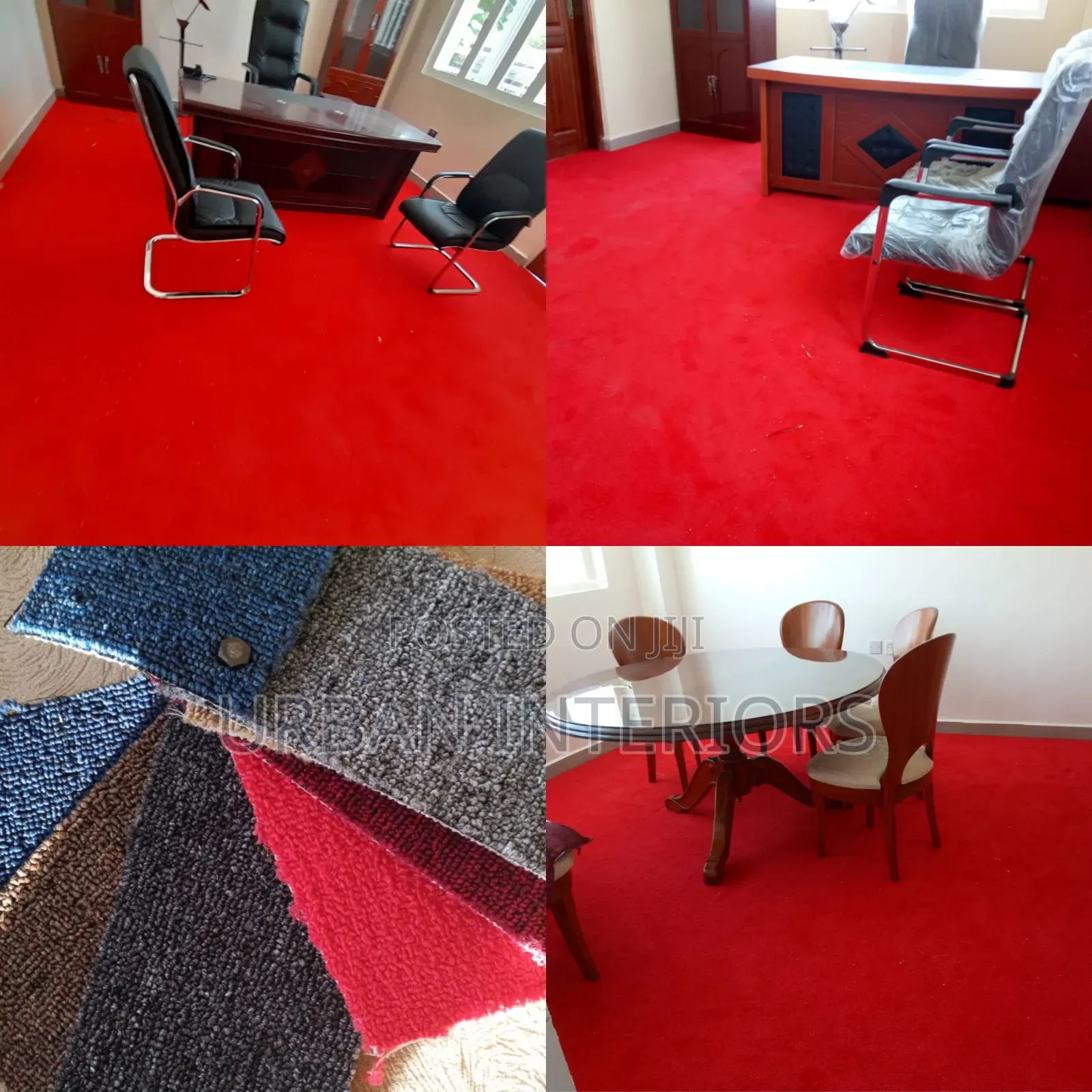 Red Office Carpets Red Office Carpets With Samples