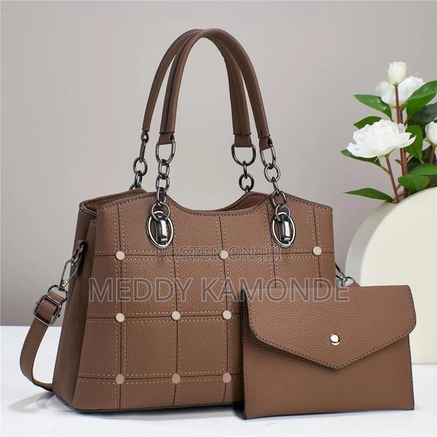 Wine-Red Colour Handbag - thumbnail 2