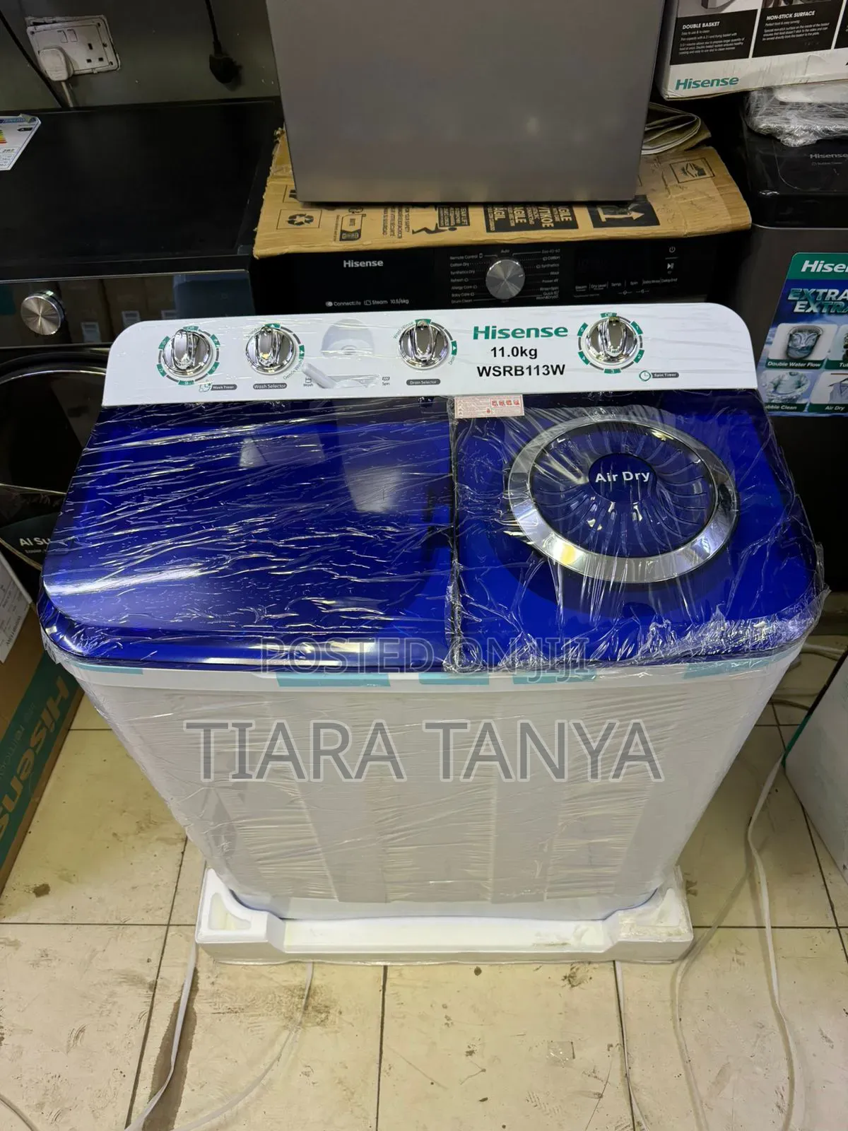 Hisense Twin Tub 11kg Semi Automatic Washing Machine
