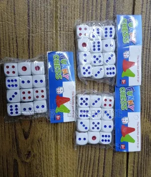 Dice Cubes Available at 600 a Pack of 12pcs