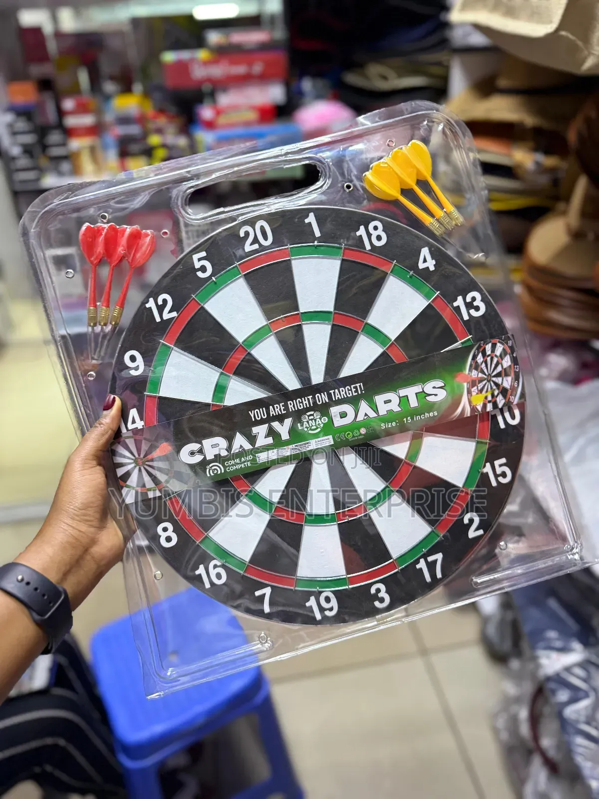 Dart Boards Available Size 15inches With 6darts