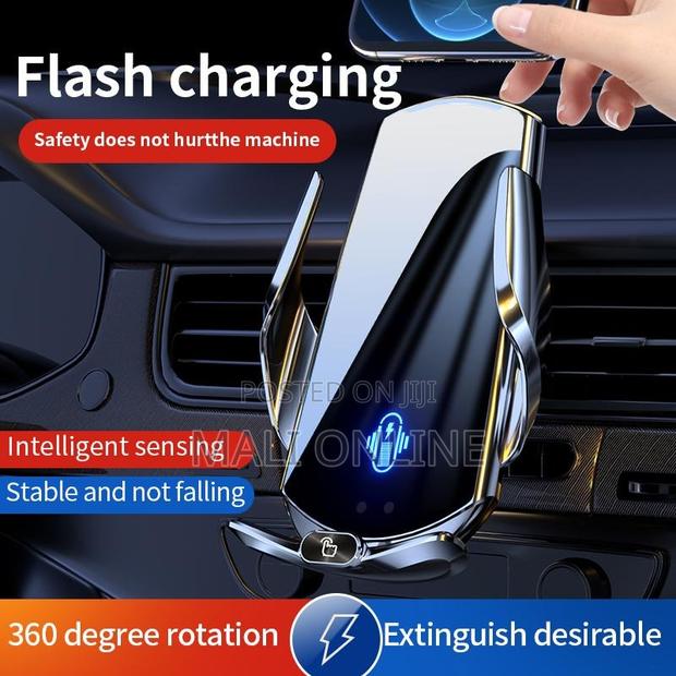 2-in-1 Car Phone Holder 15w Wireless Fast Charger