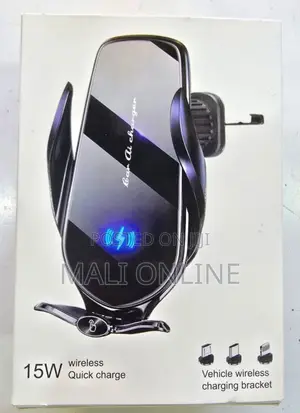 2-in-1 Car Phone Holder 15w Wireless Fast Charger