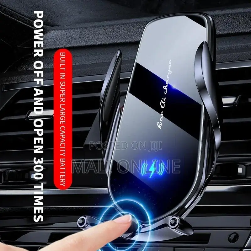 2-in-1 Car Phone Holder 15w Wireless Fast Charger