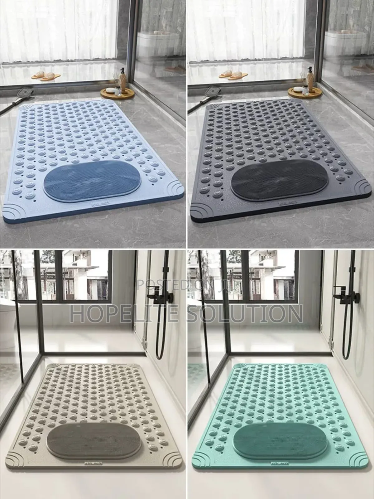 Bathroom Mat With Massage Pad