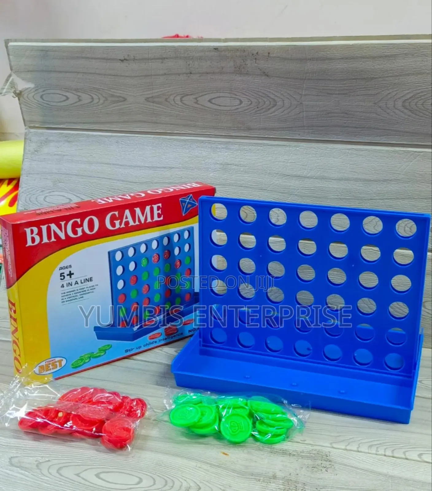 Bingo Game
Ages 5+
Stirs Up Intelligence.
KSH 1000