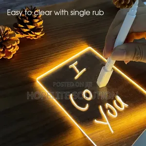 Led Light Message Lamp