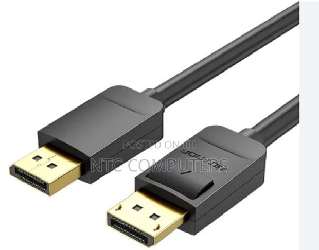 Vention Dp Cable 1.5m Black - main view