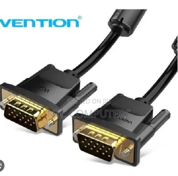 Vention Vga(3+6) Male to Male Cable With Ferrite Cores 20