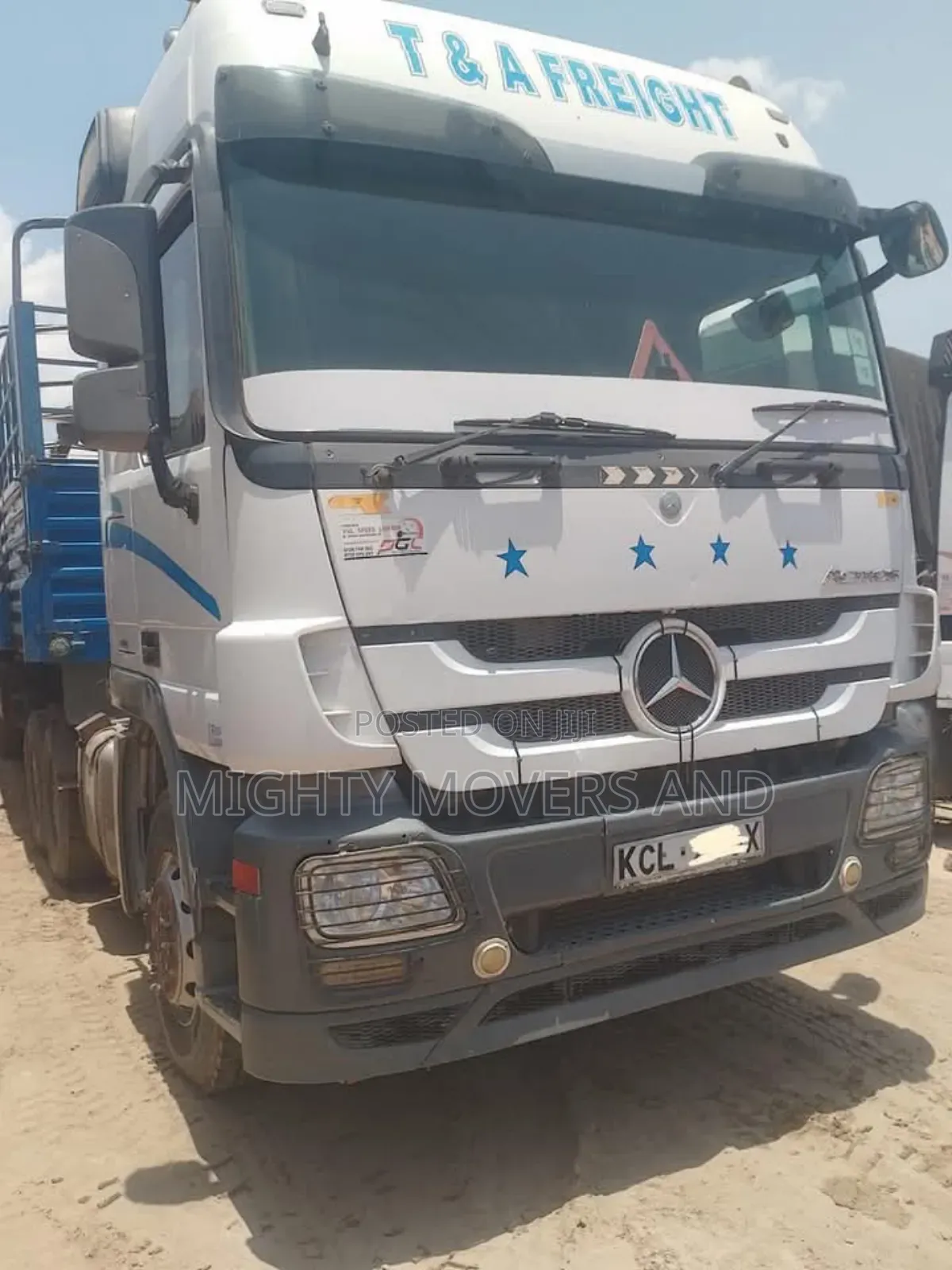 Trailer. At Hand for Transport