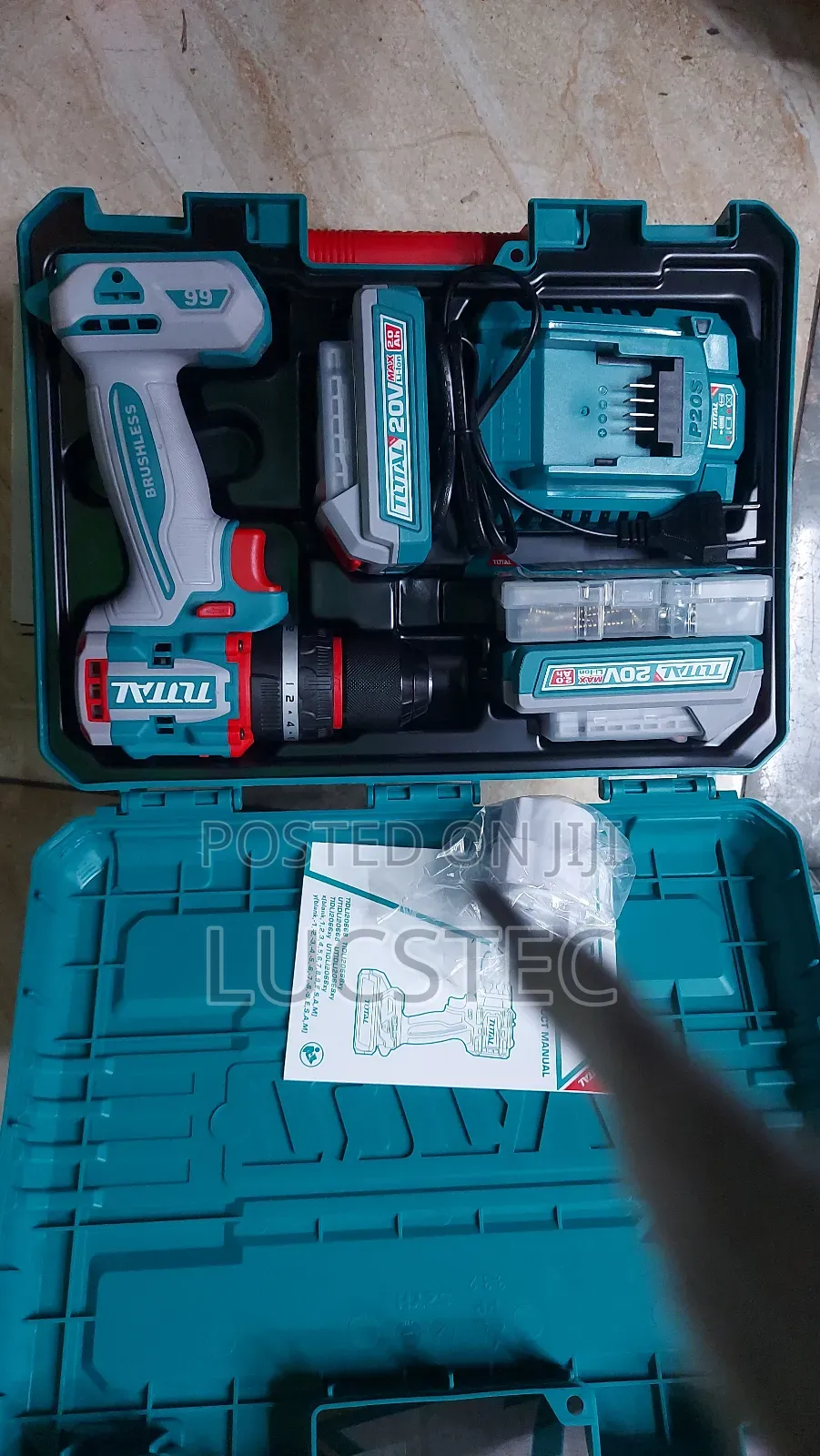 Brushless Impact Drill 20v Tidli20668