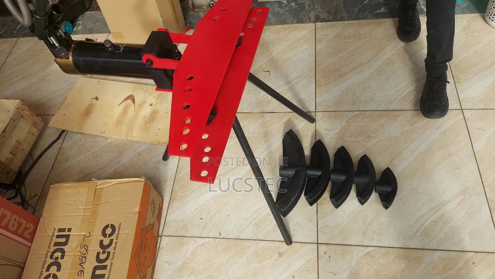2"  Hydraulic Pipe Bender With Stand