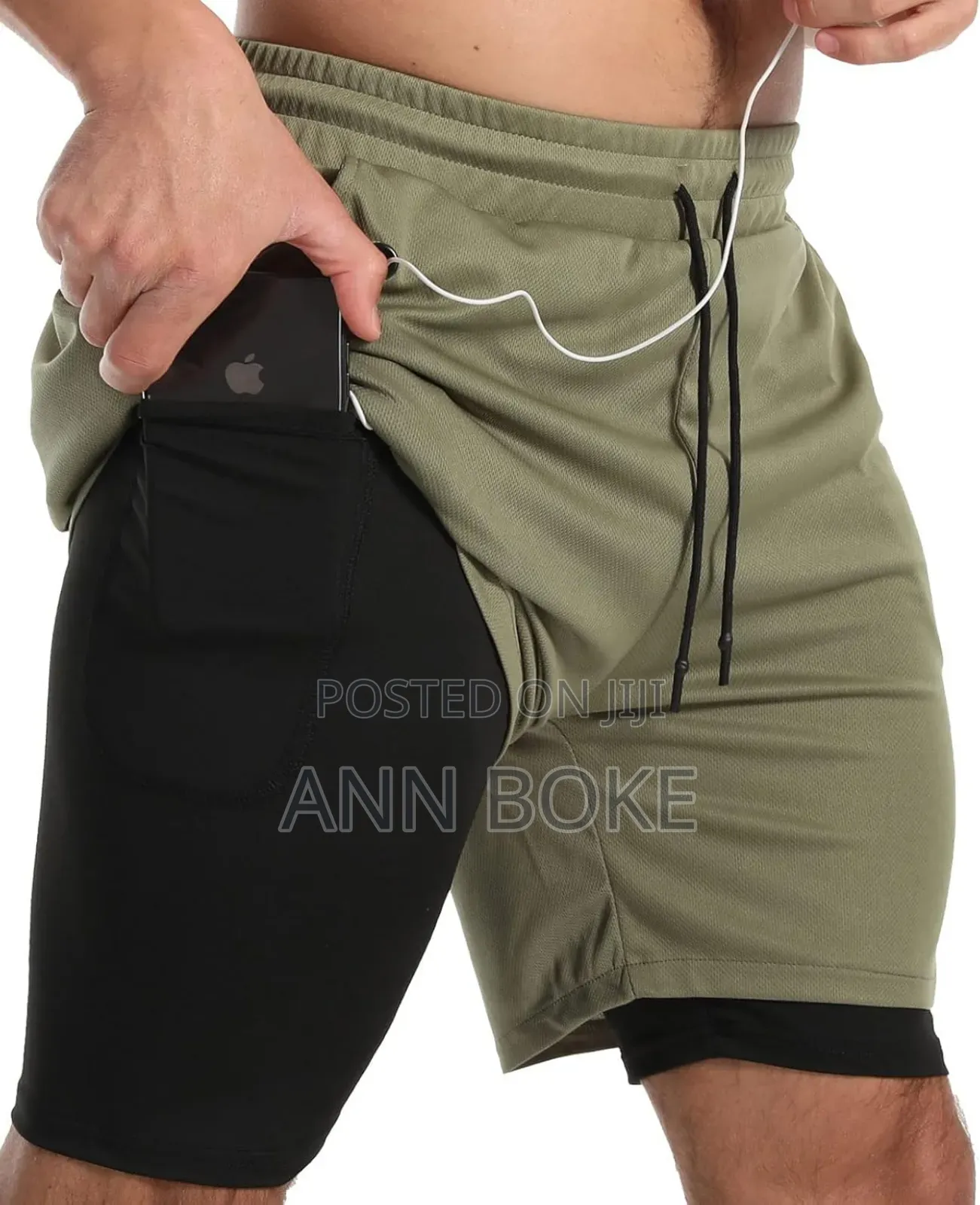 2 in 1 Gym/Running/Hiking Shorts - With Thigh Leggings