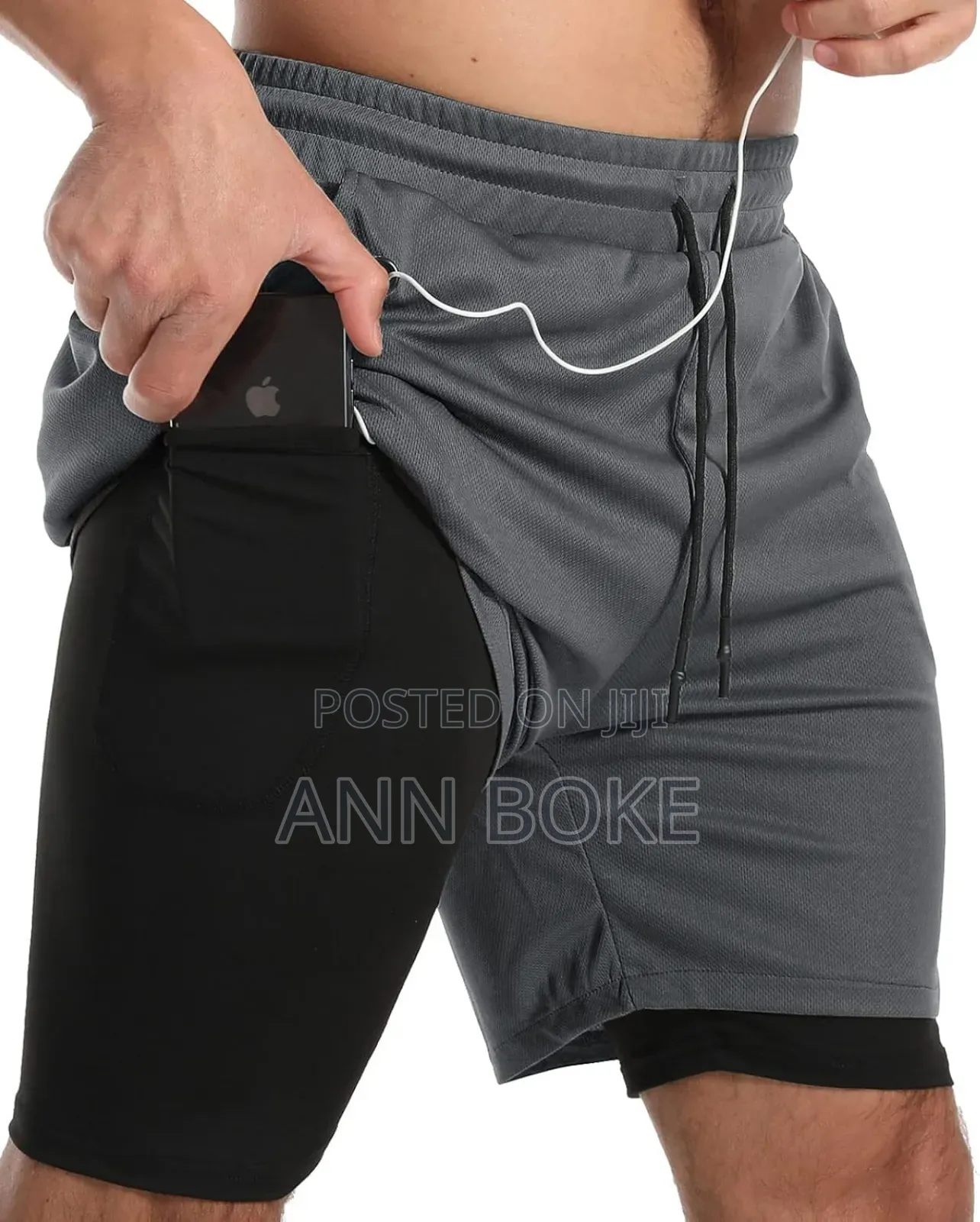 2 in 1 Gym/Running/Hiking Shorts - With Thigh Leggings