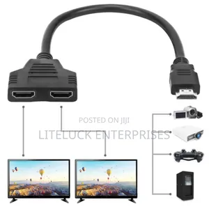 Hdmi Splitter 2port Cable