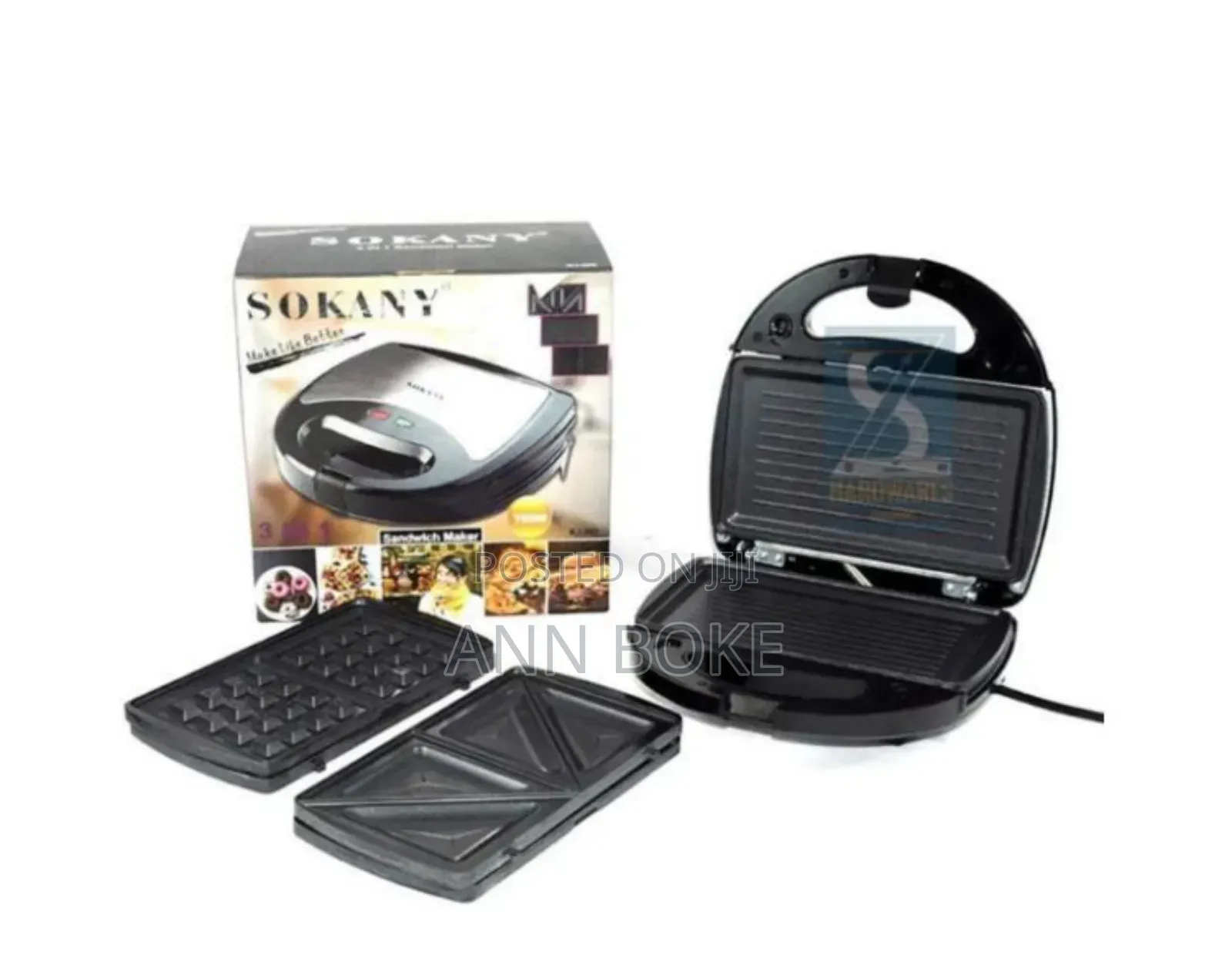 *3 in 1 Sokany Sandwich Maker*
*Selling at 3500