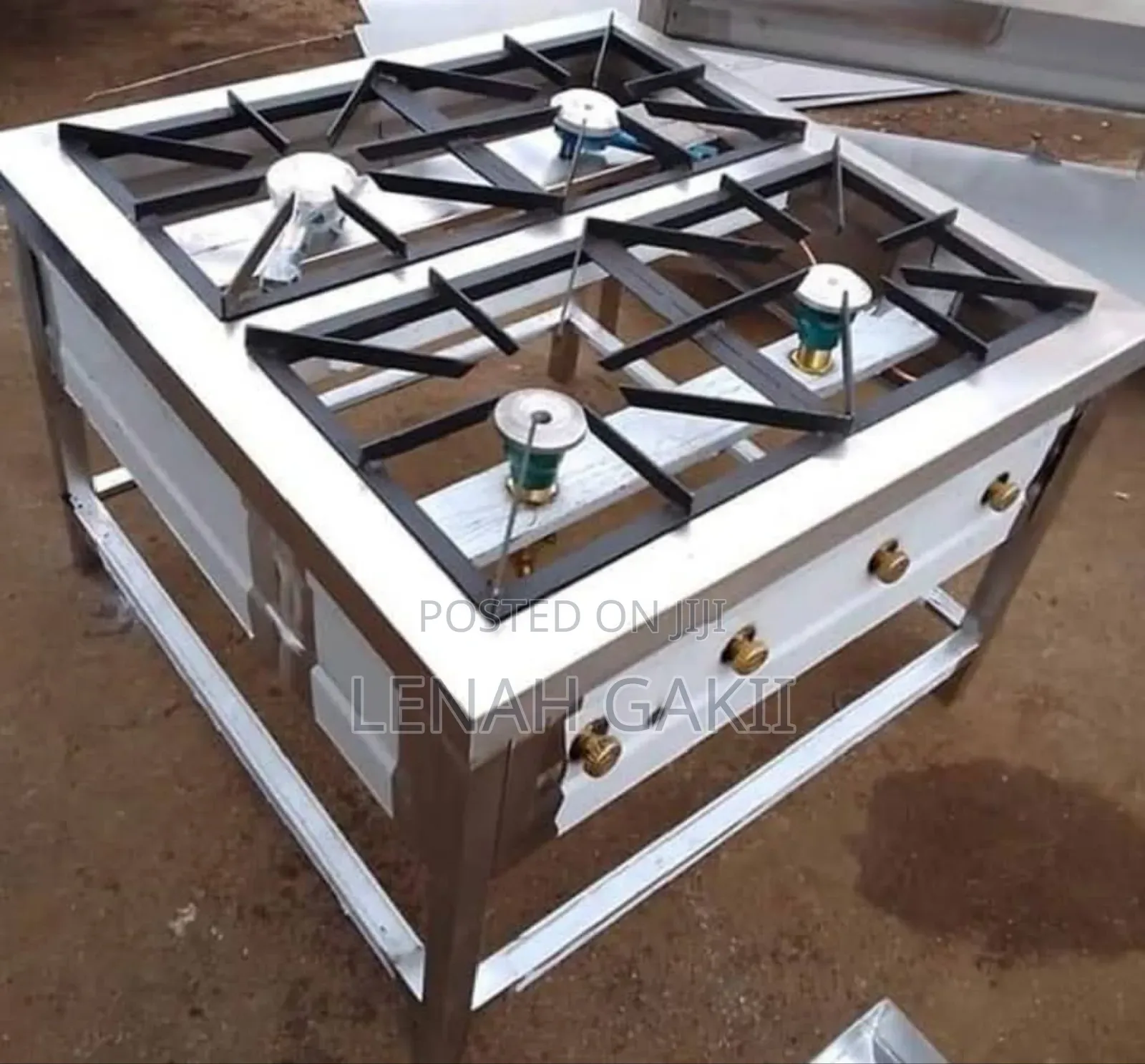 Jua Kali 4- Burner Gas Cooker