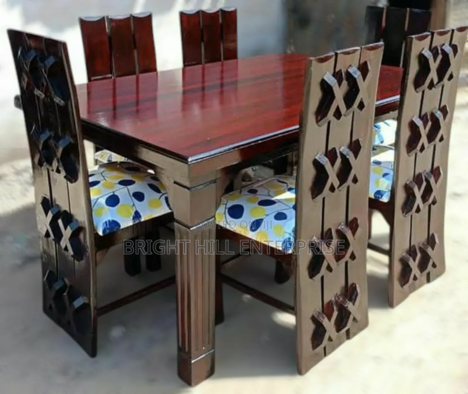 Perfect Rectangular Floral Dining Set Dining Set