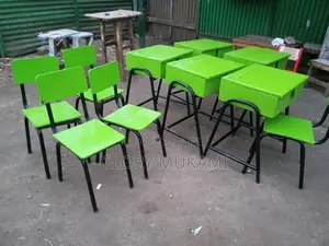 Green Painted School Lockers