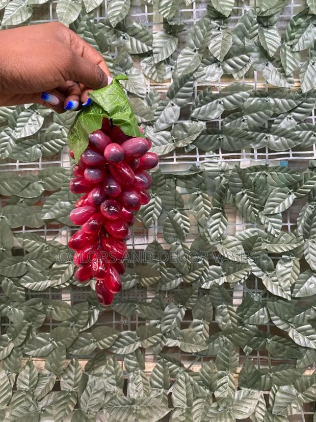 Plastic Grapes Decor - main view